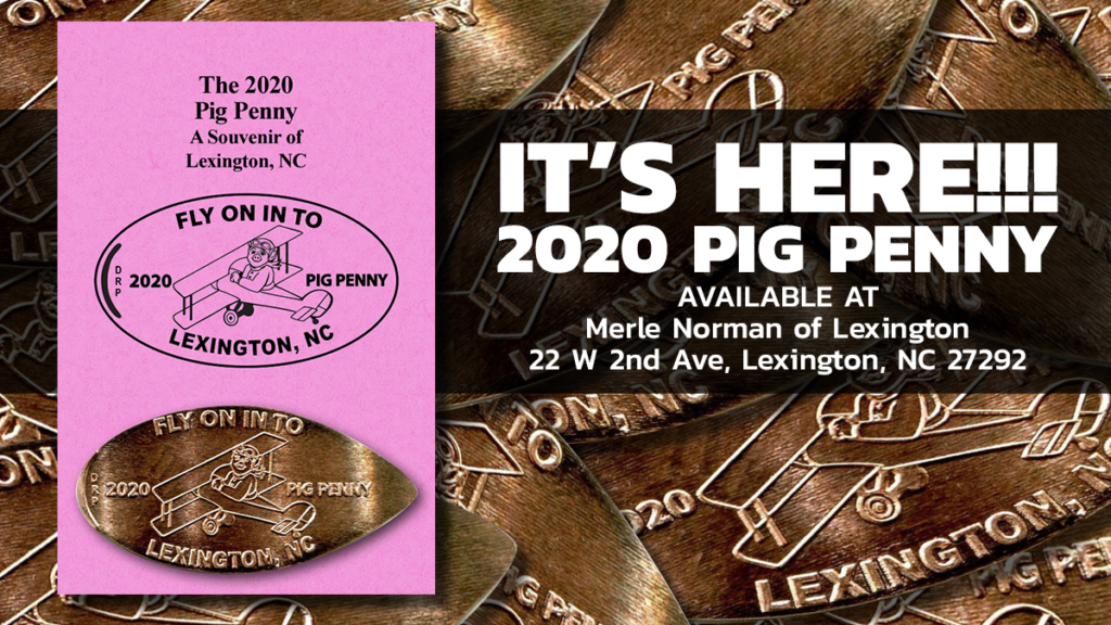 2020 Pig Penny Available At Merle Norman of Lexington, NC